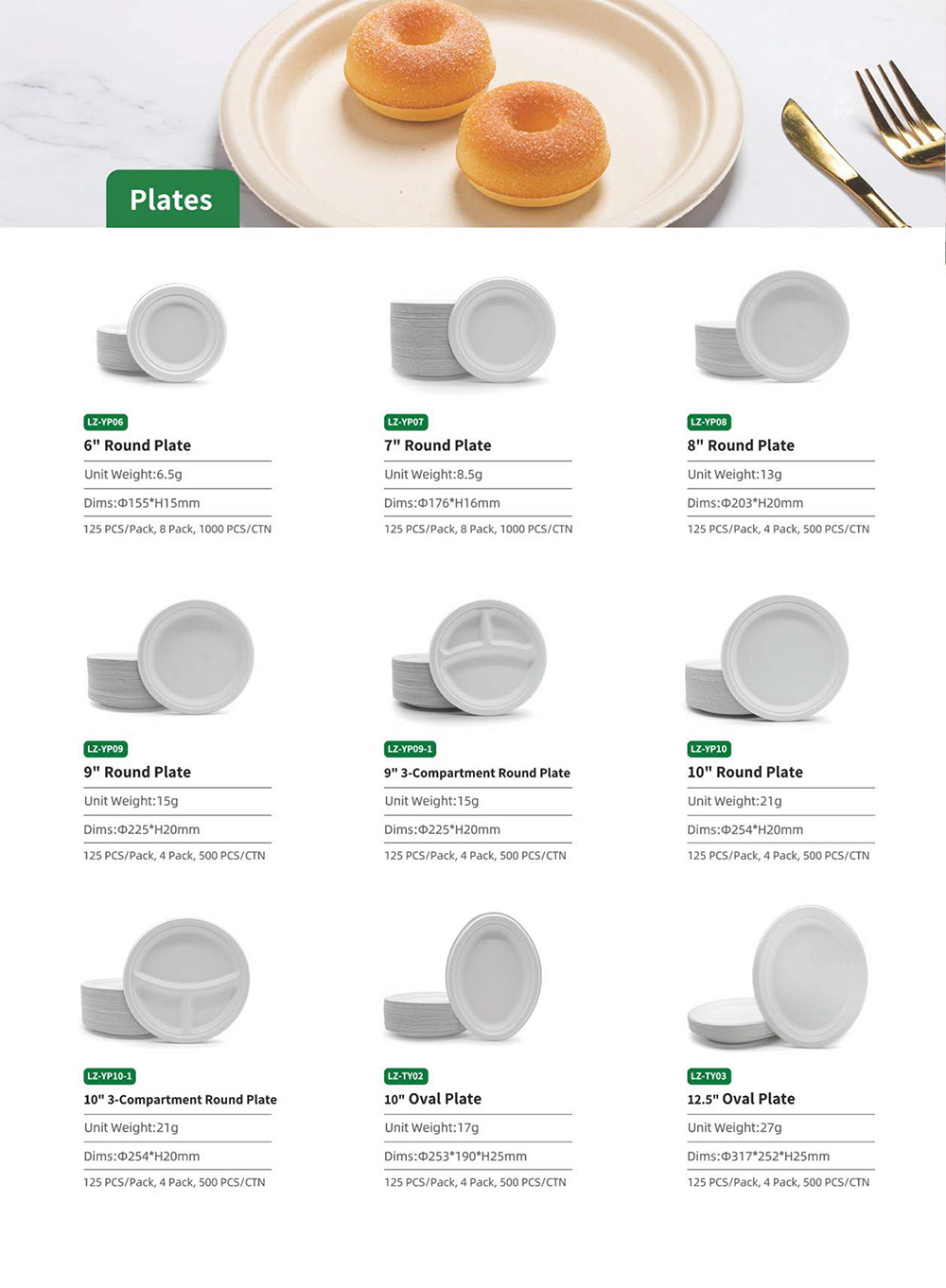 bagasse plates